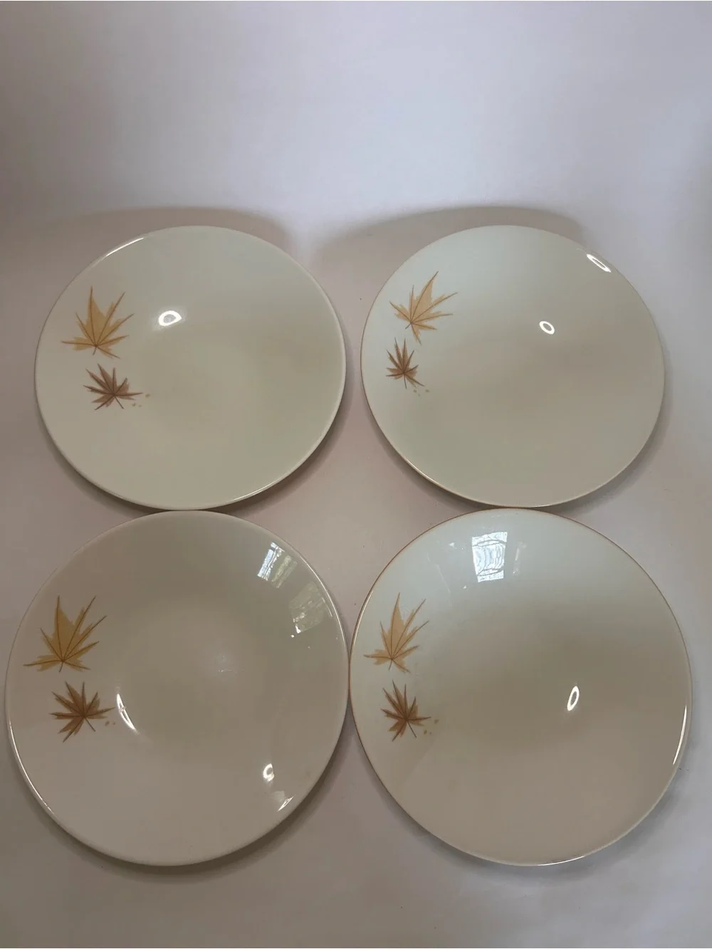 4 VINTAGE Ben Seibel Harvest Time Bowls Dishes 7 3/4